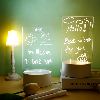 LightNotes® Tablero para notas con luz led